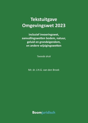 Afbeeldingen van Tekstuitgaven Omgevingswet 2023
