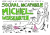Afbeelding van Sociaal Incapabele Michiel. Wenskaarten