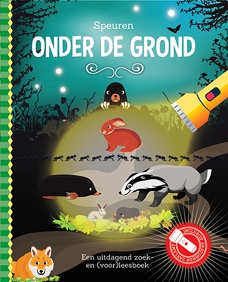 Afbeelding van Speuren onder de grond + kartonnen zaklamp