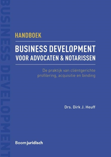 Afbeelding van Handboek business development voor advocaten & notarissen