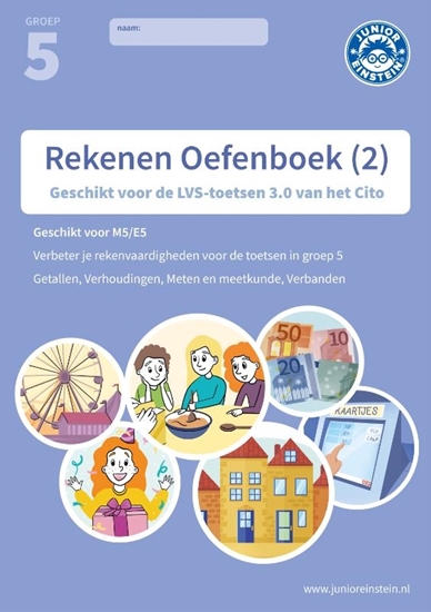 Afbeelding van Rekenen 2 groep 5 Oefenboek