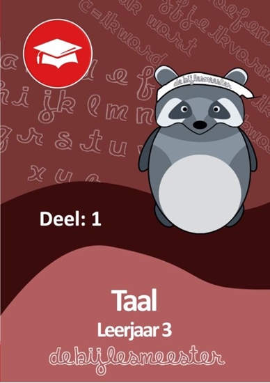Afbeelding van Oefenboeken De Bijlesmeester Taal Deel 1. Leerjaar 3