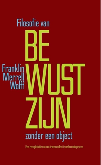 Afbeelding van Filosofie van Bewustzijn zonder een object