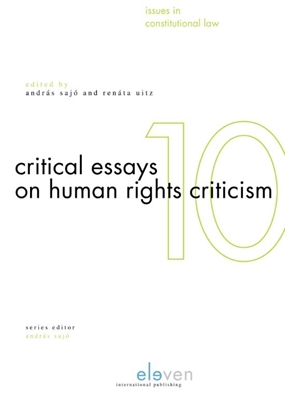 Afbeeldingen van Issues in Constitutional law Critical Essays on Human Rights Criticism