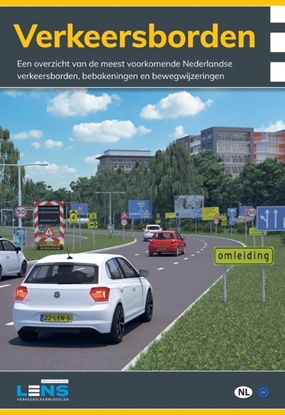 Afbeeldingen van Lens verkeersleermiddelen Verkeersborden