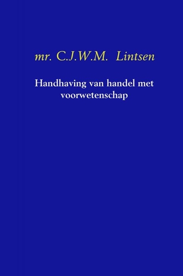 Afbeelding van Handhaving van handel met voorwetenschap
