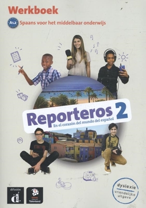 Afbeeldingen van Reporteros Reporteros 2 - Werkboek - Talenland versie A1.2 Werkboek