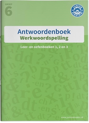 Afbeeldingen van Werkwoordspelling antwoorden Leer- en oefenboeken 1, 2 en 3 groep 6