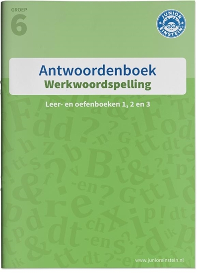 Afbeelding van Werkwoordspelling antwoorden Leer- en oefenboeken 1, 2 en 3 groep 6