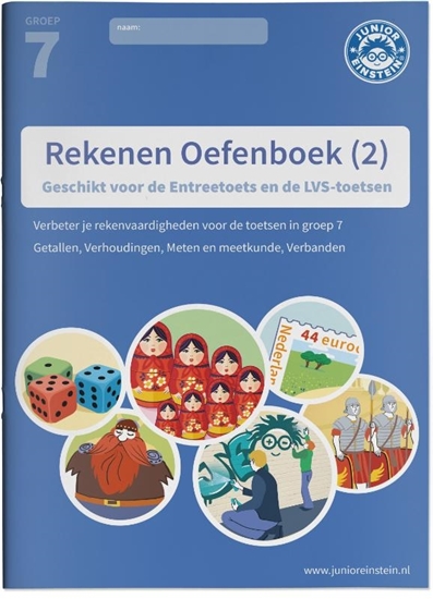 Afbeelding van Rekenen Oefenboek 2 groep 7