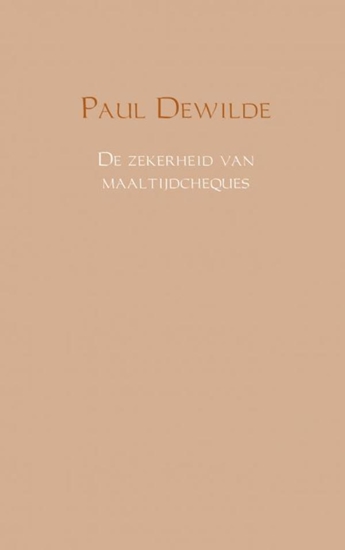 Afbeelding van De zekerheid van maaltijdcheques