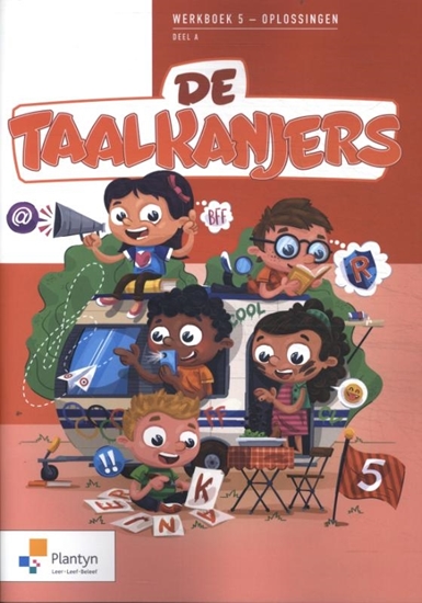 Afbeelding van De Taalkanjers 5 Oplossingen deel A Werkboek