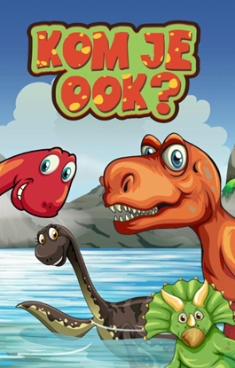 Afbeeldingen van Dinosurus 2 uitnodiging PK 932 / set van 6