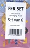 Afbeelding van Best Friends uitnodiging PK 929 / set van 6