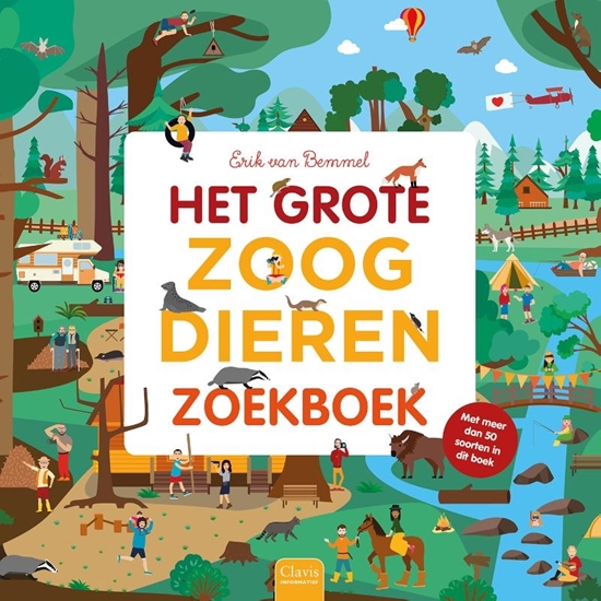 Afbeelding van Het grote zoogdierenzoekboek