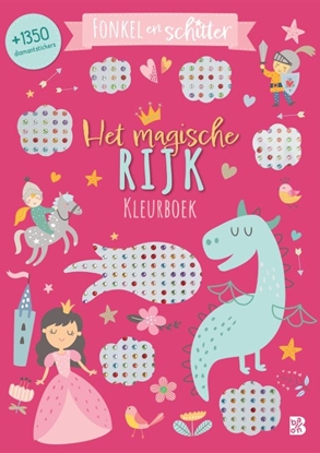 Afbeeldingen van Fonkel en schitter Het magische rijk kleurboek