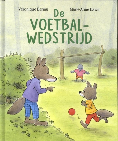 Afbeelding van De voetbal-wedstrijd