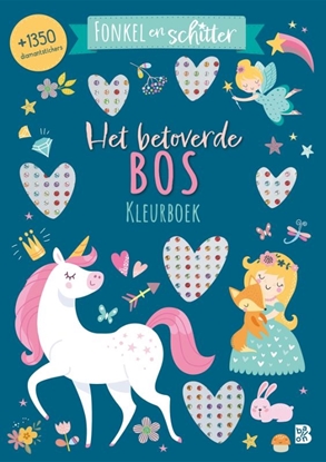 Afbeeldingen van Fonkel en schitter Het betoverde bos kleurboek