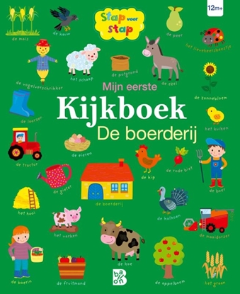 Afbeeldingen van Stap voor stap Mijn eerste kijkboek: De boerderij