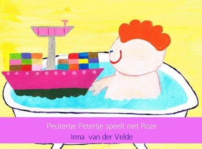 Afbeeldingen van Peutertje Petertje speelt met roze