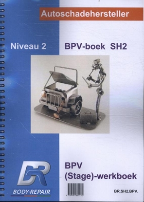 Afbeeldingen van BPV boek autoschadehersteller Niveau 2 Stage werkboek SH2