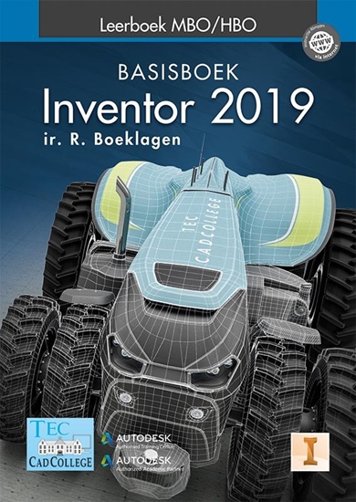Afbeelding van Inventor 2019 Leerboek MBO/HBO Basisboek