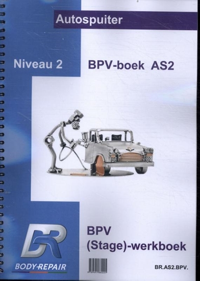 Afbeelding van BPV boek autospuiter Niveau 2 stage werkboek