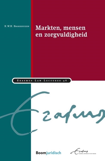Afbeelding van Erasmus Law Lectures Markten, mensen en zorgvuldigheid