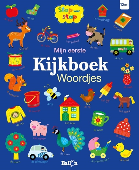 Afbeelding van Stap voor stap Mijn eerste kijkboek Woordjes