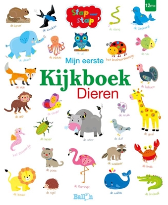 Afbeeldingen van Stap voor stap Mijn eerste kijkboek Dieren
