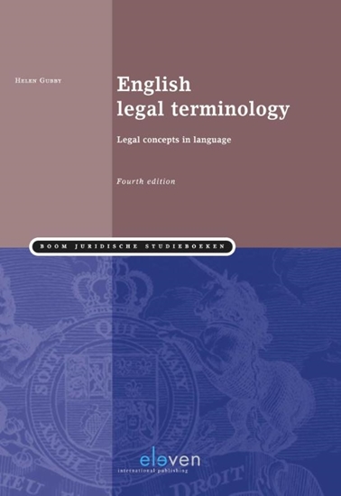 Afbeelding van Boom Juridische studieboeken English legal terminology