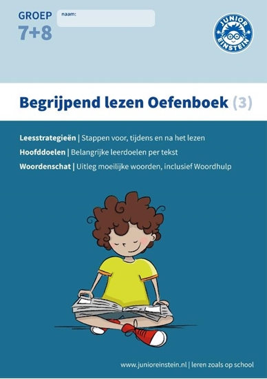 Afbeelding van Begrijpend lezen groep 7 + 8 Oefenboek