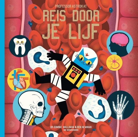 Afbeelding van Professor Astrokat Reis door je lijf