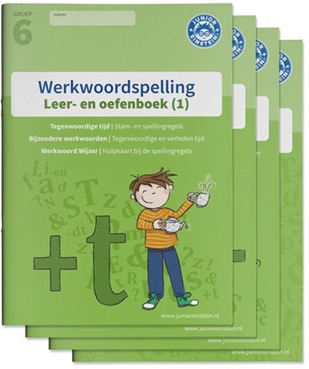 Afbeeldingen van Werkwoordspelling Leer- en Oefenboek groep 6 Compleet Groep 6 1, 2 en 3 Leer- en oefenboek, Antwoordenboek