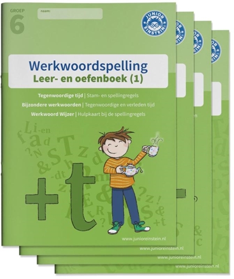 Afbeelding van Werkwoordspelling Leer- en Oefenboek groep 6 Compleet Groep 6 1, 2 en 3 Leer- en oefenboek, Antwoordenboek