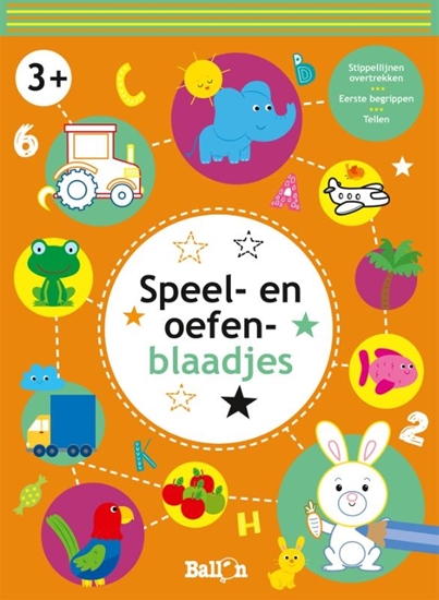Afbeelding van Speel- en oefenblaadjes Speel- en oefenblaadjes 3+ (oranje)