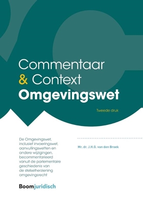 Afbeeldingen van Commentaar & Context Commentaar & Context Omgevingswet