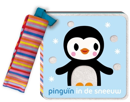 Afbeeldingen van Buggyboekje Pinguïn in de sneeuw