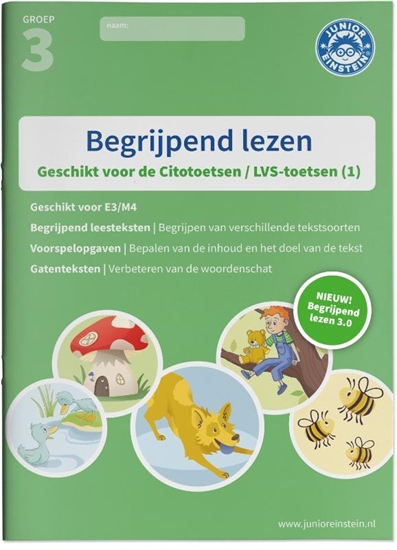 Afbeelding van Begrijpend lezen (1) Groep 3 Oefenboek