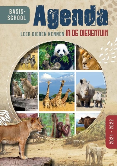 Afbeelding van Basischoolagenda 'Leer dieren kennen uit de dierentuin' 2021/22