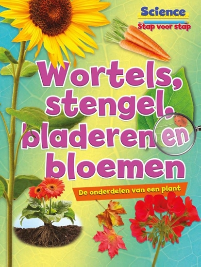 Afbeelding van science stap voor stap Wortels, stengels, bladeren en bloemen