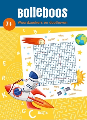 Afbeeldingen van Bolleboos Woordzoekers en doolhoven 7+