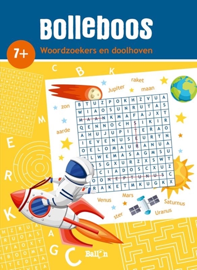 Afbeelding van Bolleboos Woordzoekers en doolhoven 7+