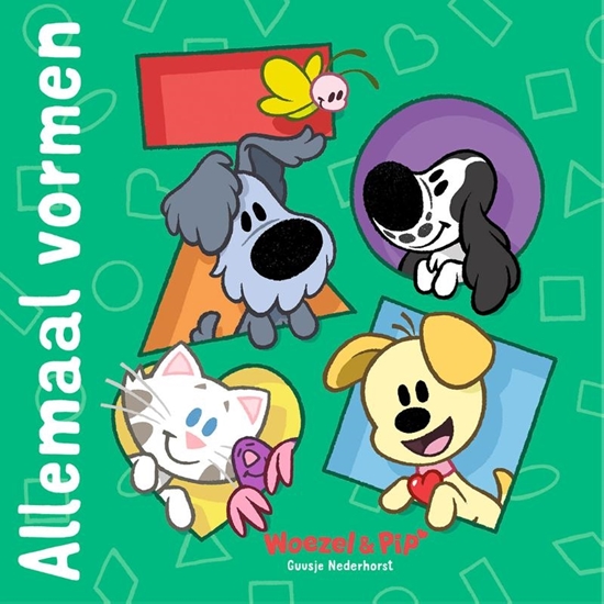 Afbeelding van Woezel en Pip kartonnen boekjes Allemaal vormen