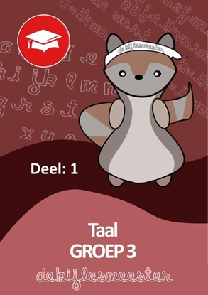 Afbeeldingen van Oefenboeken De Bijlesmeester Taal deel 1 groep 3