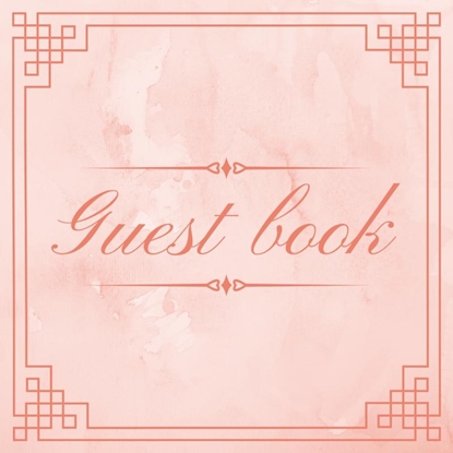 Afbeeldingen van Aquarel Watercolor Gastenboek voor Huwelijk | Bruiloft | Verjaardag | Babyshower | Babyborrel | Verjaardag | Pensioen | Feest en meer