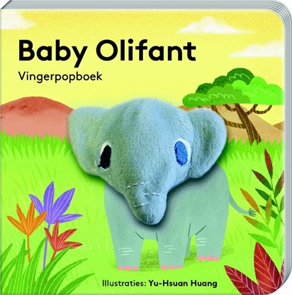 Afbeeldingen van Vingerpopboekjes Baby Olifant