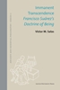 Afbeelding van Ancient and Medieval Philosophy - Series 1 Immanent Transcendence