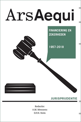 Afbeeldingen van Ars Aequi Jurisprudentie Jurisprudentie Financiering en zekerheden 1957-2018
