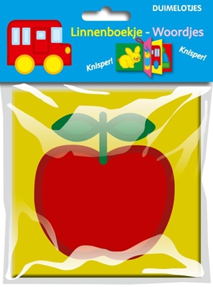 Afbeeldingen van Duimelotjes bad- en linnenboekjes Linnenboekje - Woordjes